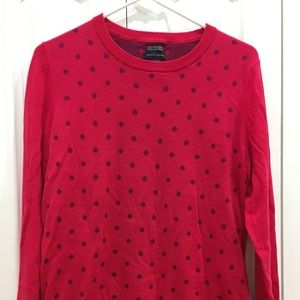 Tommy Hilfiger pink dotted sweatshirt